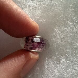 Pandora Pink and Purple Charm Bead